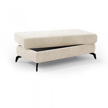Polsterhocker SIT & MORE Bolero, beige (creme)