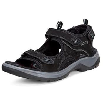 Nero Ecco Trekking Sandalo