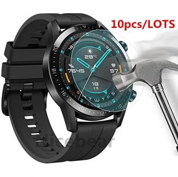 WatchShield 10‑Pack Premium Tempered Glass Protectors – Huawei GT 2 Pro / GT3 / Honor Magic 2