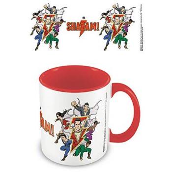 Taza Shazam Cerámica: Color Rojo Amistad