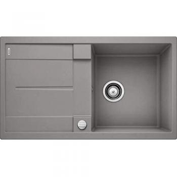 PuraDur Blanco Évier 513036 – Télécommande Vidange Rotative