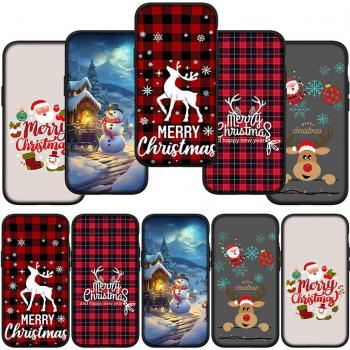 Husa in pelle marrone con motivo cervo per Samsung Galaxy S24 S23 iPhone 15 14 Xiaomi Redmi Note 13 12 11 10 9 Pro Max Plus X XR OPPO A15