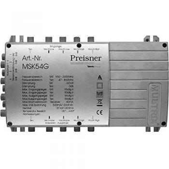 Accessorio SAT Splitter Multiinterruttore MSB58NG Grigio