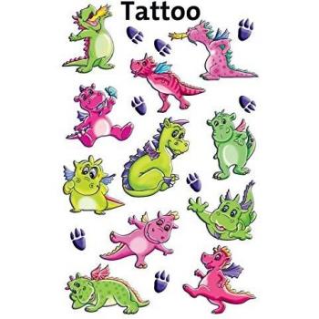 Avery Zweckform 56692 Kinder Tattoos, Drachen