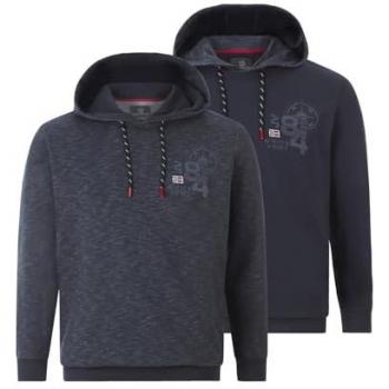 Jan Vanderstorm Kapuzensweatshirt »Doppelpack Sweatshirt