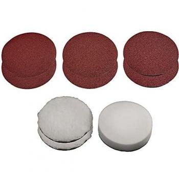 Premium Polierhauben und Schleifscheiben Set, passend für CC-PO 1100/150 E