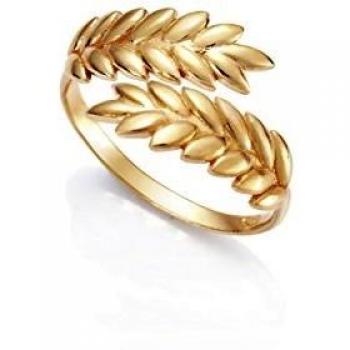 Viceroy Anillo con Baño de Oro 18kt