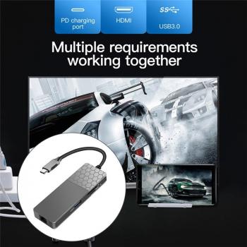 USB‑C Multi‑Port 4K Notebook Hub