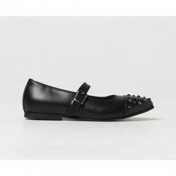 TWINSET Ballerine in pelle con borchie, colore nero, taglia 29