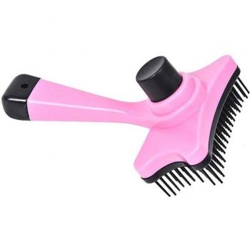 Peigne auto-nettoyant pour animaux