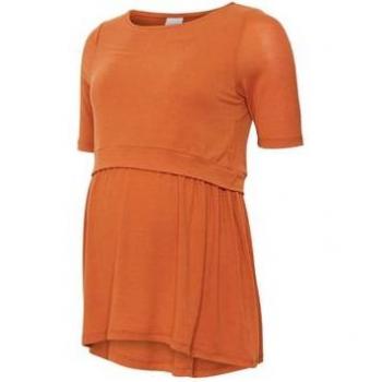 Mamalicious Stillshirt MLANABELLA in Bombay Braun
