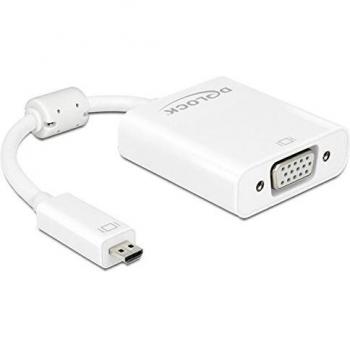 Adaptador Micro HDMI a VGA con Audio