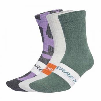 Pack de 3 chaussettes adidas Terrex gris six/blanc