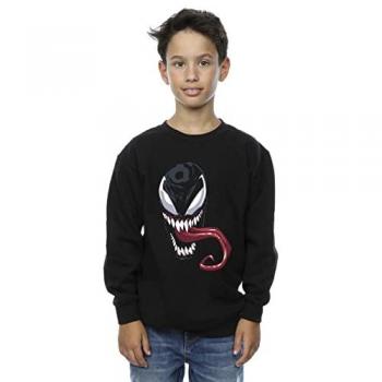 Sweat Venom Noir pour Enfants 7-8 Ans