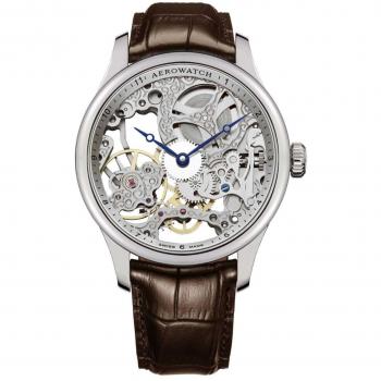 Aerowatch Renaissance A 57981 AA01 Luxury Skeleton Watch