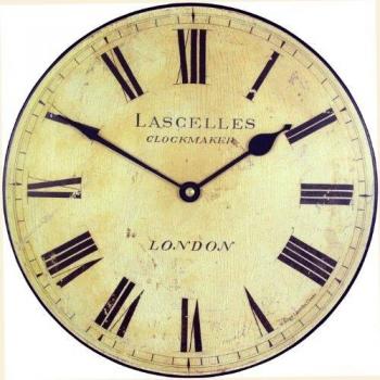 Roger Lascelles Wanduhr im klassischen Stil MED/LASC