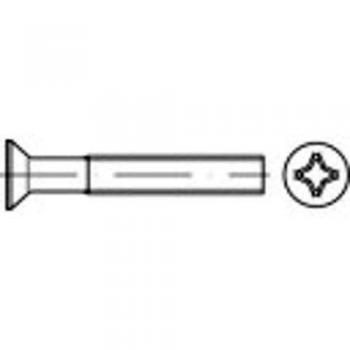 TOOLCRAFT Senkschrauben M2 12 mm galvanisch verzinkt