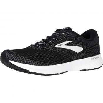 Brooks Revel 3 Herren Laufschuhe, Schwarz, 42 EU