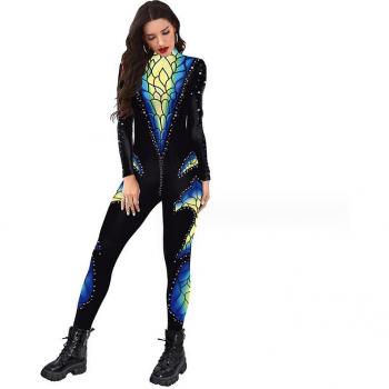 Tenue Halloween Femme Catsuit Confort Stretch