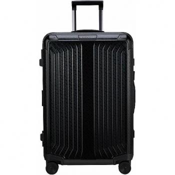 SAMSONITE Trolley BOSS SPINNER 69cm graphite monogram schwarz