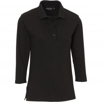 JOBELINE Polo nera da donna Cato maniche 3/4 taglia L