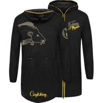 Men’s Black K‑Way Carp Fishing Rain Gear – Medium