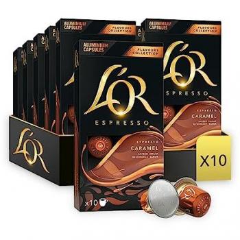 L’OR Espresso Caramelo 100 Cápsulas Compatibles Nespresso