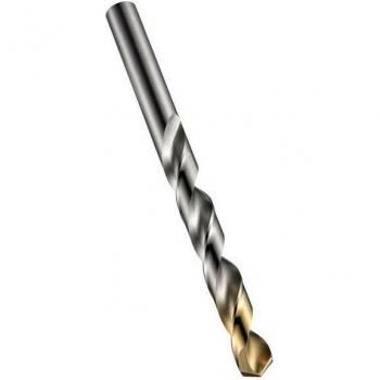 Dormer – Foret hélicoïdal Type N A002 D 11,1 mm HSS Brut/TiN Queue cylindrique droite S (Par 5)