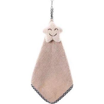 Cute Star Smiling Face Easy to Clean Towel