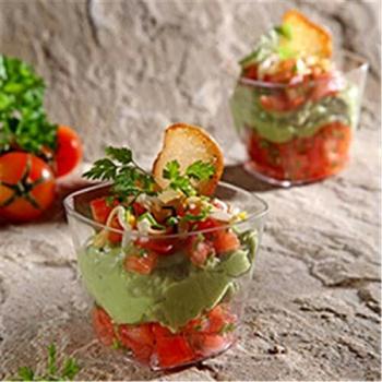 Eckiger Fingerfood-Becher PAPSTAR 85118 – 50x62x62 mm