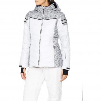 CMP Damen Thinsulate Twill 5000 Snow Jacket – Weiß – 36