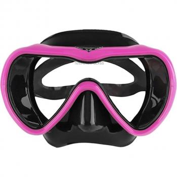 Tempered Glass Snorkel Mask