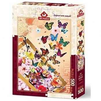 Art Puzzle Schmetterlinge 500 Teile Kunst-Puzzle Art-Puzzle-4200