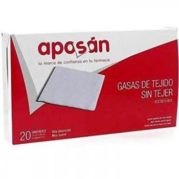 Bandages non tissés stériles Aposan, 10 cm par 20 cm, boîte de 20
