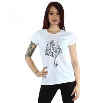 Harry Potter Dark Mark Womens Cotton Top – White