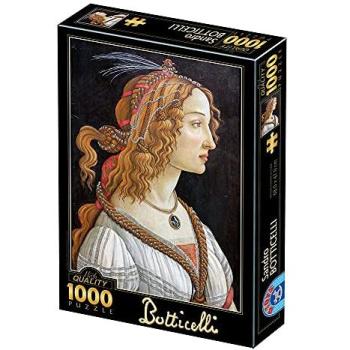DToys 77615 – Botticelli Sandro: Portrait einer Frau (1000 Teile)