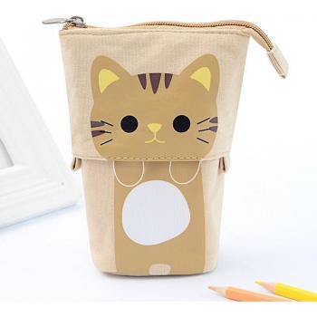 Organizador Escolar de Gato Kawaii