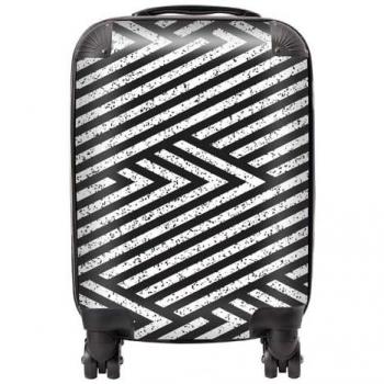 Oblique Noir Small Luggage
