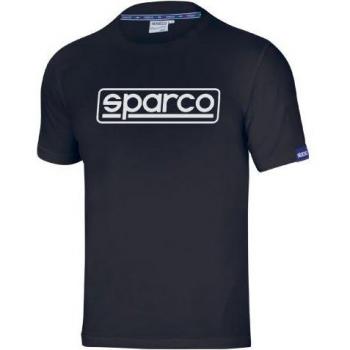 T-shirt Sparco Frame Jersey de Coton Noir XL