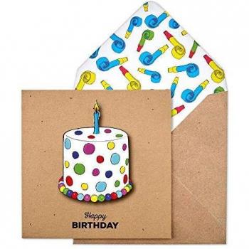 Handmade Birthday Card & Blow‑Up Party Set