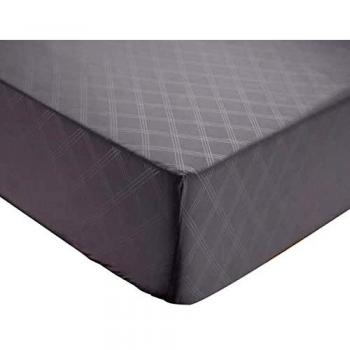 Ameha 25 cm Extra‑Deep Brushed Microfiber Bed Sheet – Silver Grey