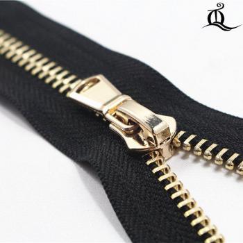 40cm-100cm Multi-Color Open-End Metal Zippers with Pearl Slider, #8