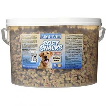 Snack Canino Soft Huesitos Salmone e Riso