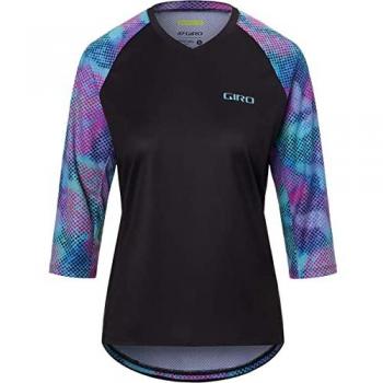 Giro Damen 3/4 Rennradjersey Velotrikot Schwarz XS – Cycling Shirt