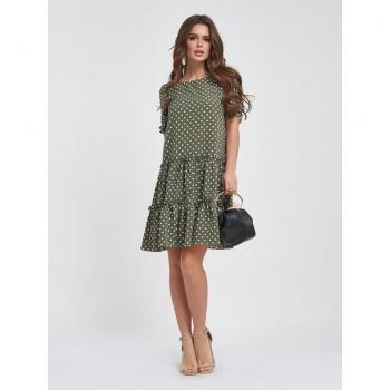 Gonna Verde Polkadot Armata Linea A
