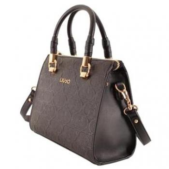 Liu Jo Stylische Crossbody-Handtasche Ecs S Satchel AF4251 E0538 Schwarz Damen