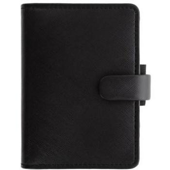Saffiano Black Mini Filofax