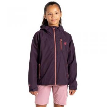 Dare 2b Youth Waterproof Switch Out Jacket Deep Plum 14 Years