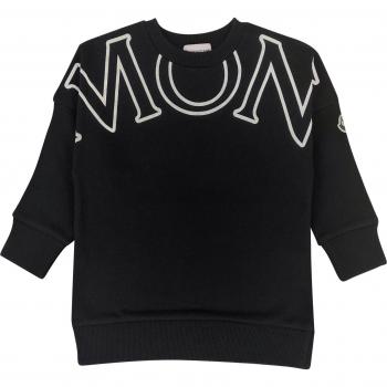 Moncler, Kids Jersey Dress, Black, Size 8