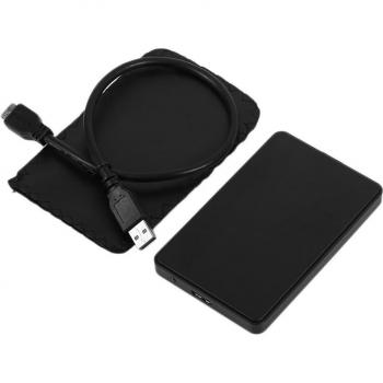 Externe harde schijf behuizing met USB 3.0 voor 2,5″ SATA HDD